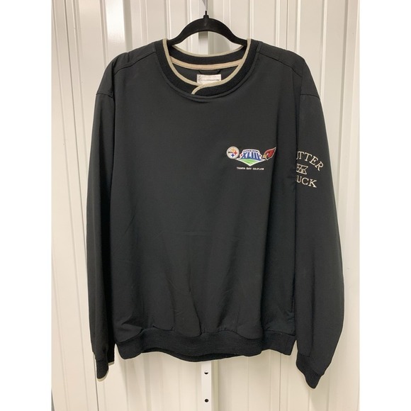 Cutter & Buck Other - Pittsburgh Steelers  Men L Black NFL  Super Bowl Cutter & Buck